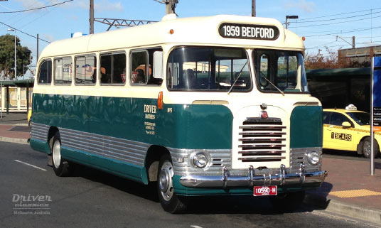 1959 Bedford SB3, June 2013 1959 Bedford SB3 bus