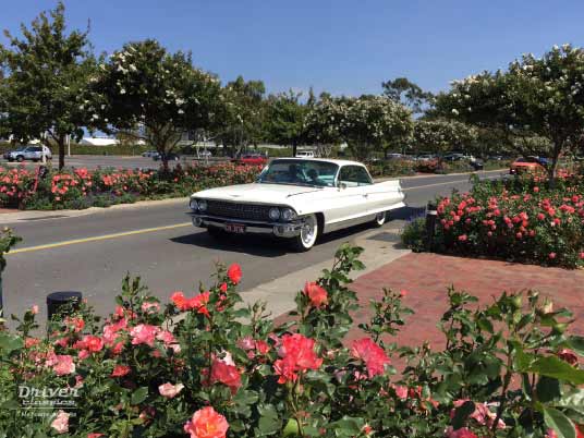 1961 Cadillac Coupe de Ville, Flemington VIC, March 2017 Cadillac Coupe de Ville, 1961 model