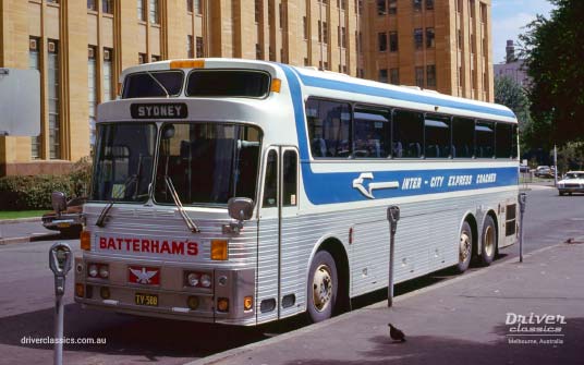Batterham’s 1976 Eagle Model 05, Circular Quay, Sydney NSW, February 1980 Batterham’s 1976 Eagle Model 05 bus, Circular Quay, Sydney NSW, Photo taken February 1980