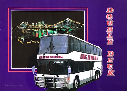 Denning Double Deck brochure cover Denning Double Deck bus brochure cover