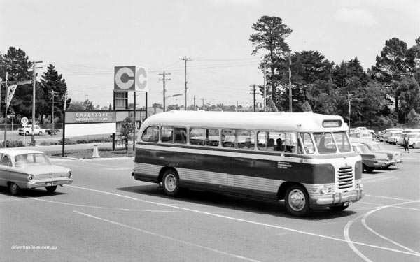 Bedford SB3, Driver #1, Chadstone Shopping Centre. Photo Taken circa 1963